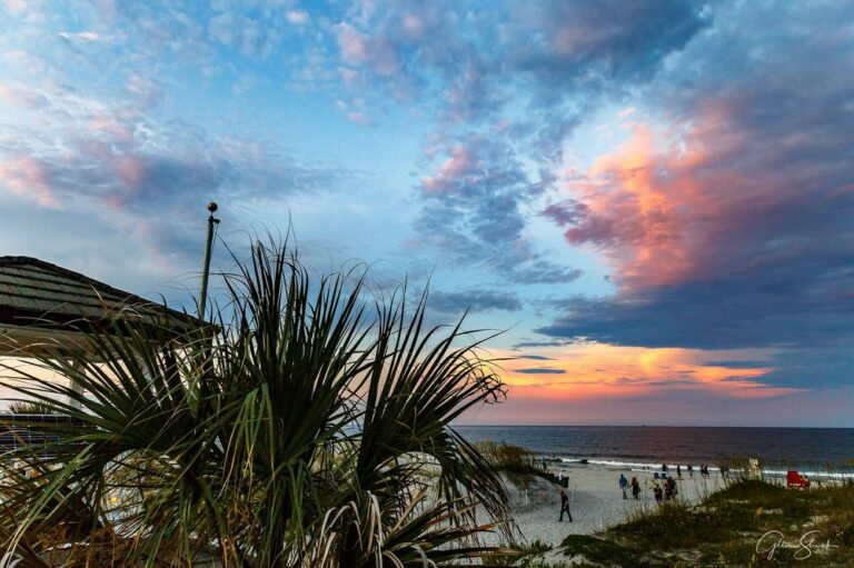 A Chanting Atlantic Beach Evening