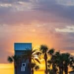 The Old AB Lifeguard Station At Sunrise
