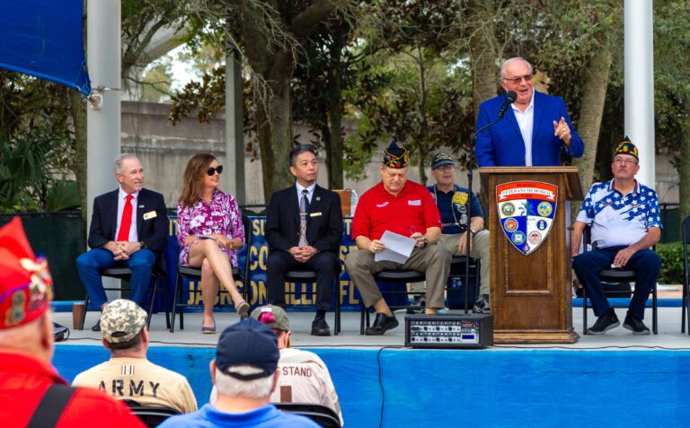 Veterans Day Service Atlantic Beach 11-11-24 (In Pictures)