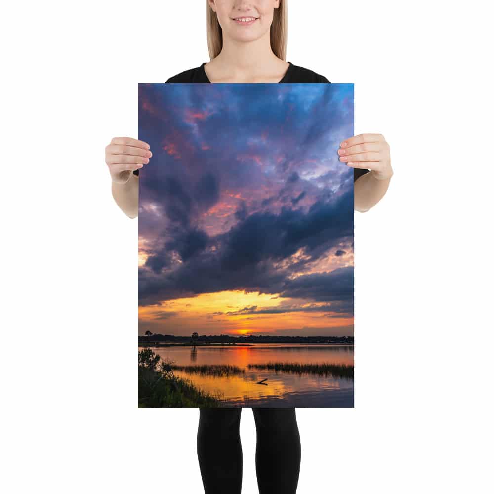 Art Poster - Tideviews Sunset - Image 3