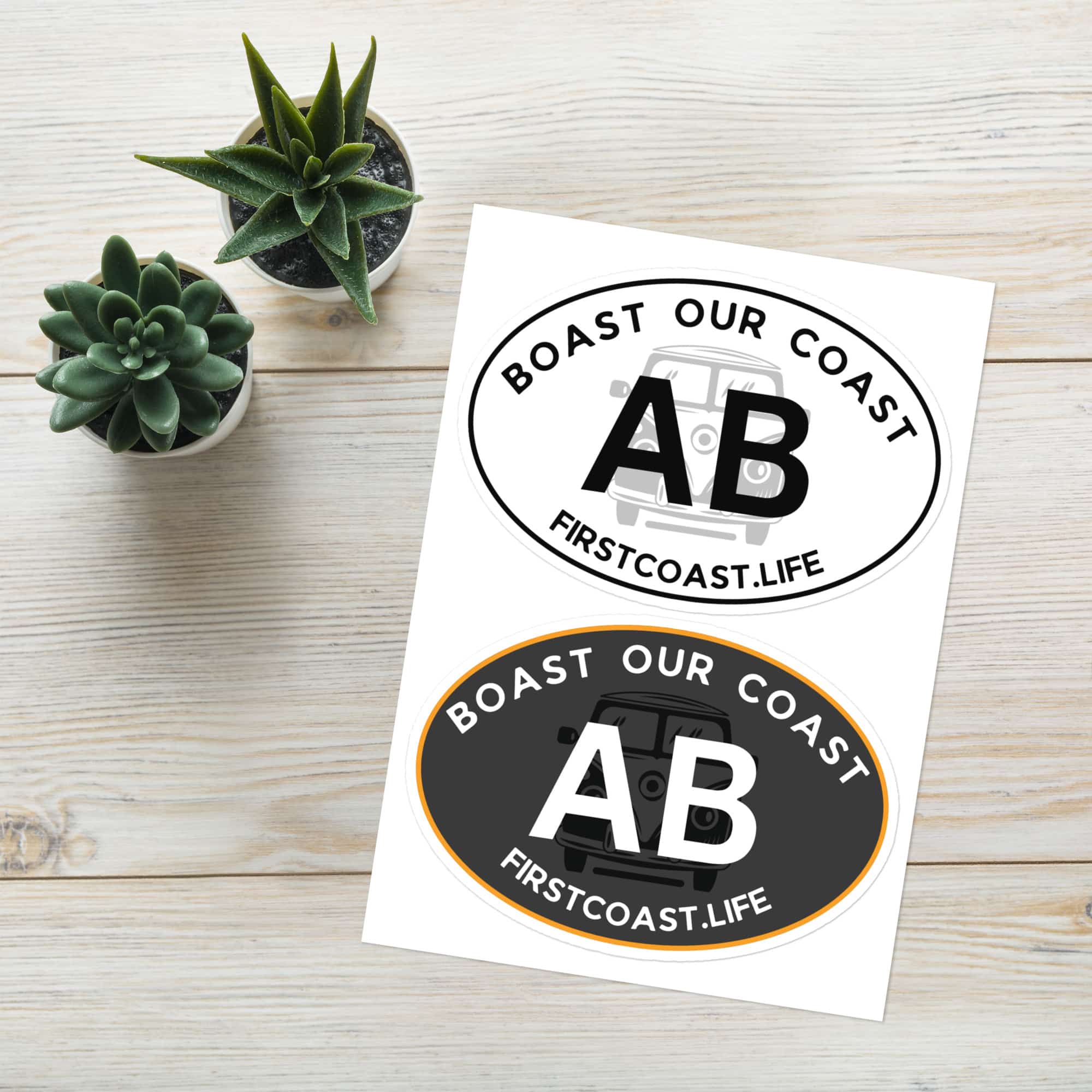 Sticker sheet - Atlantic Beach