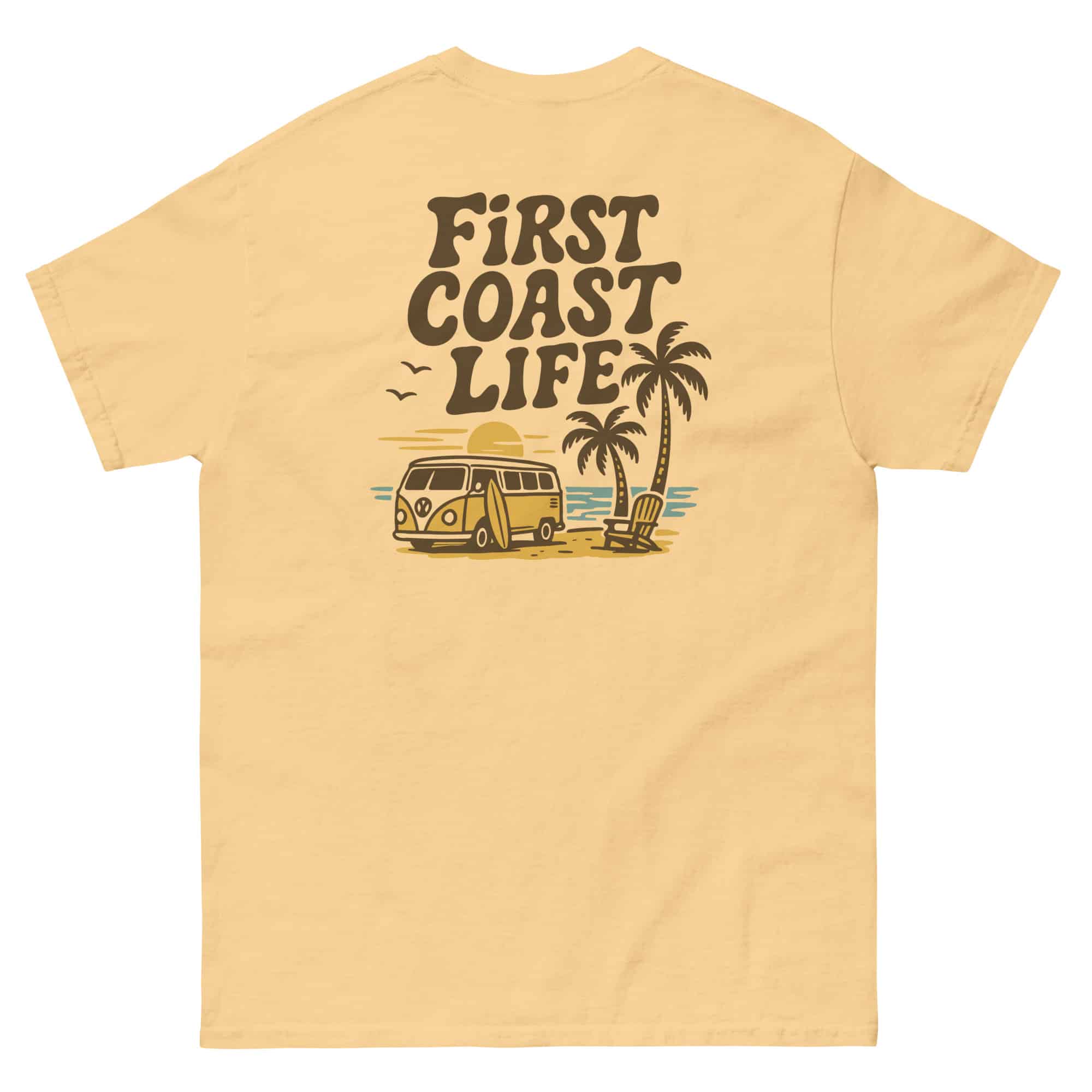 Livin' the First Coast Life - Unisex classic tee (front & back design) - Image 8